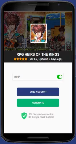 RPG Heirs of the Kings APK mod generator