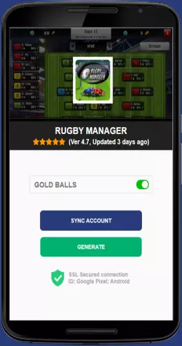 Rugby Manager APK mod generator