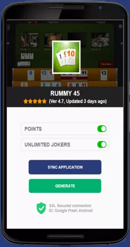 Rummy 45 APK mod generator