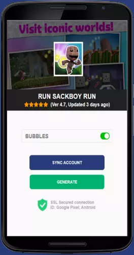Run Sackboy Run APK mod generator