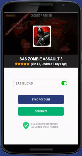 SAS Zombie Assault 3 APK mod generator