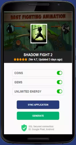 Shadow Fight 2 APK mod generator