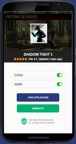 Shadow Fight 3 APK mod generator