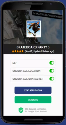 Skateboard Party 3 APK mod generator