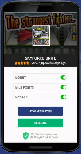 Skyforce Unite APK mod generator