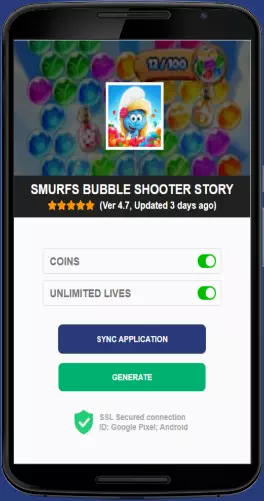 Smurfs Bubble Shooter Story APK mod generator