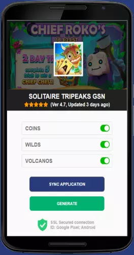Solitaire TriPeaks GSN APK mod generator