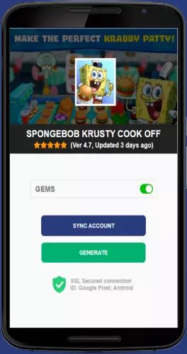 SpongeBob Krusty Cook Off APK mod generator