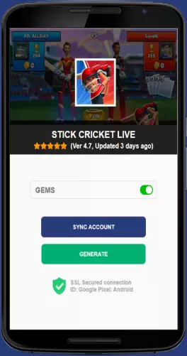 Stick Cricket Live APK mod generator