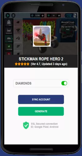 Stickman Rope Hero 2 APK mod generator