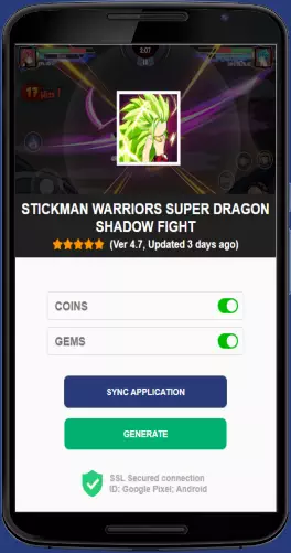 Stickman Warriors Super Dragon Shadow Fight APK mod generator
