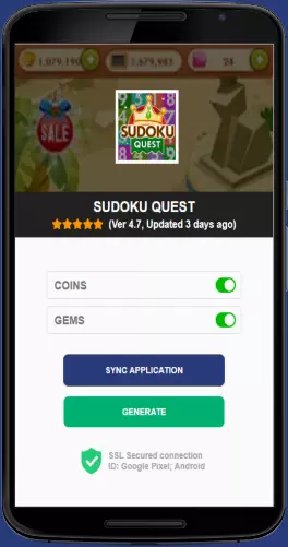 Sudoku Quest APK mod generator