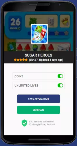 Sugar Heroes APK mod generator