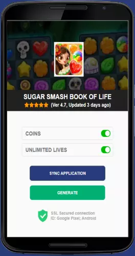 Sugar Smash Book of Life APK mod generator