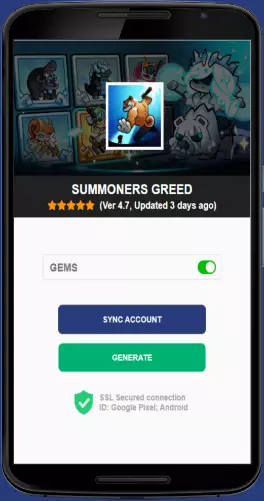 Summoners Greed APK mod generator