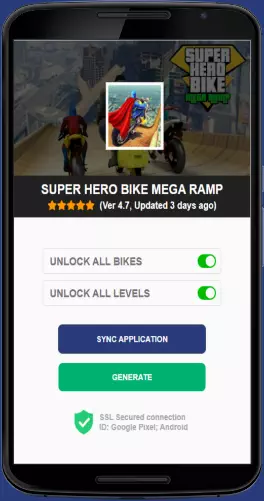 Super Hero Bike Mega Ramp APK mod generator
