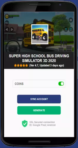 Super High School Bus Driving Simulator 3D 2020 APK mod generator