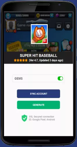 Super Hit Baseball APK mod generator