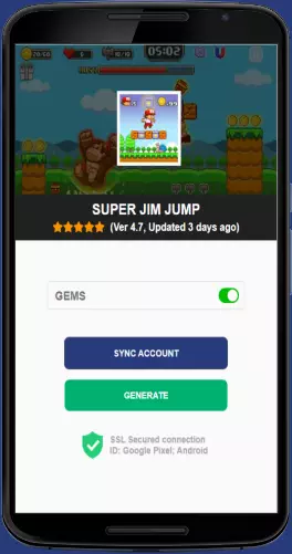 Super Jim Jump APK mod generator