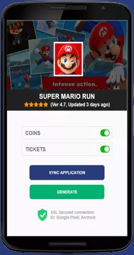 Super Mario Run APK mod generator