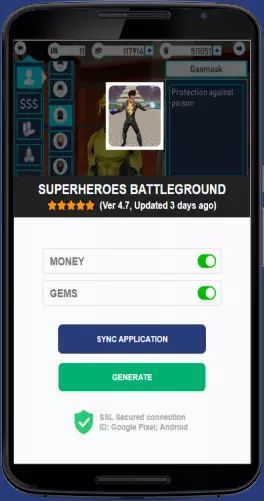 Superheroes Battleground APK mod generator
