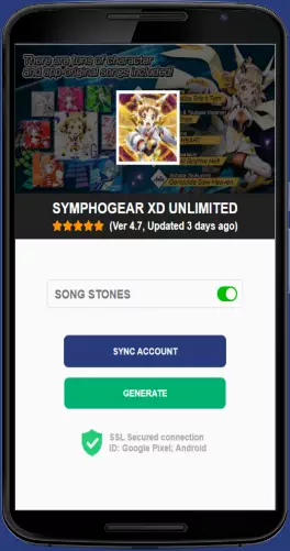 Symphogear XD UNLIMITED APK mod generator