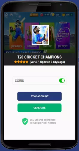 T20 Cricket Champions APK mod generator