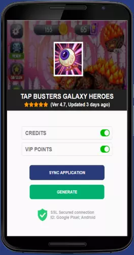 Tap Busters Galaxy Heroes APK mod generator