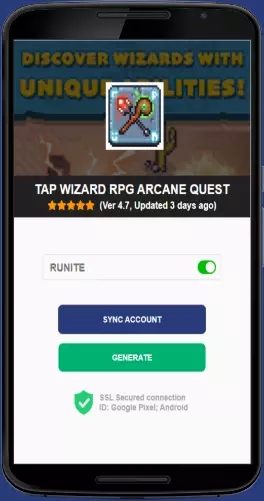 Tap Wizard RPG Arcane Quest APK mod generator