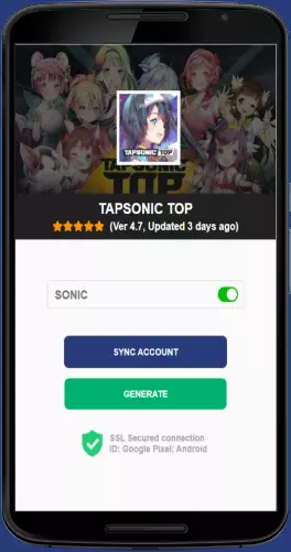 Tapsonic Top APK mod generator