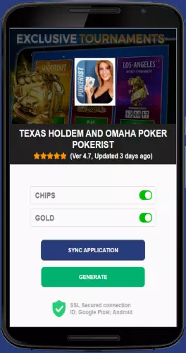 Texas Holdem and Omaha Poker Pokerist APK mod generator