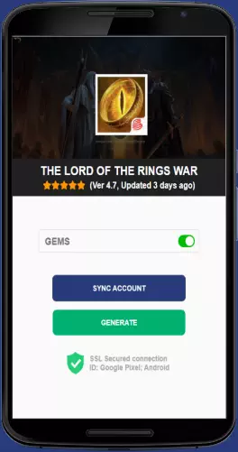 The Lord of the Rings War APK mod generator