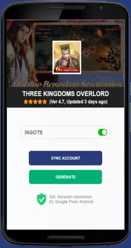 Three Kingdoms Overlord APK mod generator