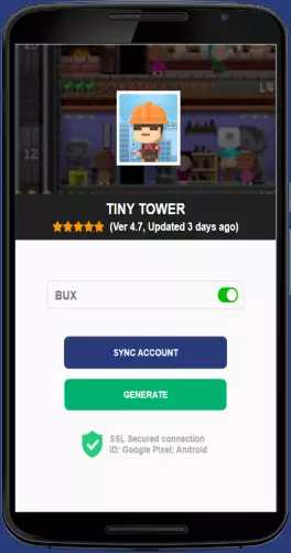 Tiny Tower APK mod generator