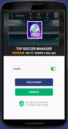 Top Soccer Manager APK mod generator