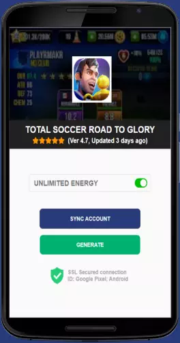 Total Soccer Road to Glory APK mod generator