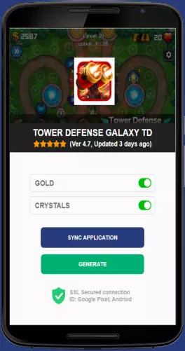 Tower Defense Galaxy TD APK mod generator