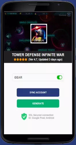 Tower Defense Infinite War APK mod generator