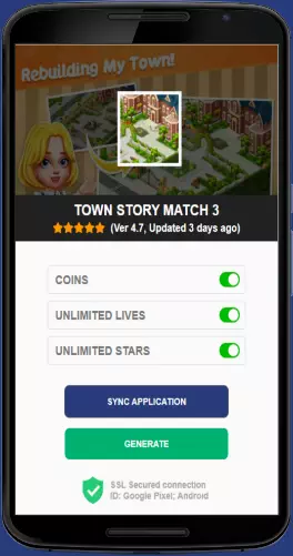 Town Story Match 3 APK mod generator