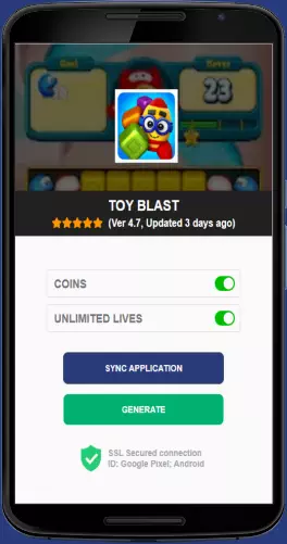 Toy Blast APK mod generator