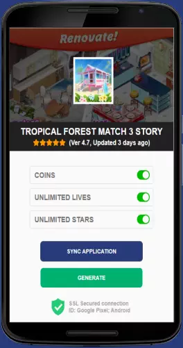 Tropical Forest Match 3 Story APK mod generator