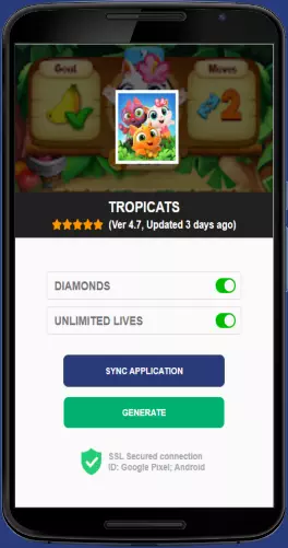 Tropicats APK mod generator