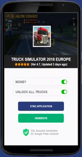 Truck Simulator 2018 Europe APK mod generator