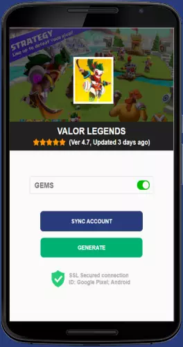 Valor Legends APK mod generator