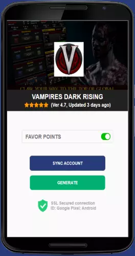 Vampires Dark Rising APK mod generator