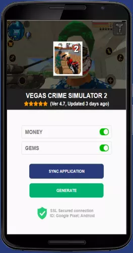 Vegas Crime Simulator 2 APK mod generator