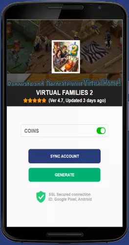 Virtual Families 2 APK mod generator