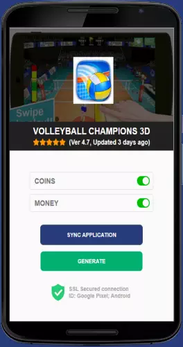 Volleyball Champions 3D APK mod generator