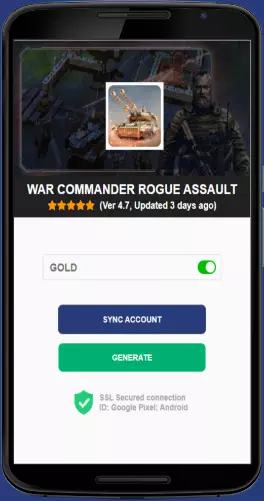 War Commander Rogue Assault APK mod generator
