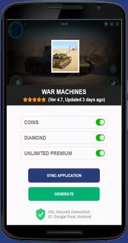 War Machines APK mod generator